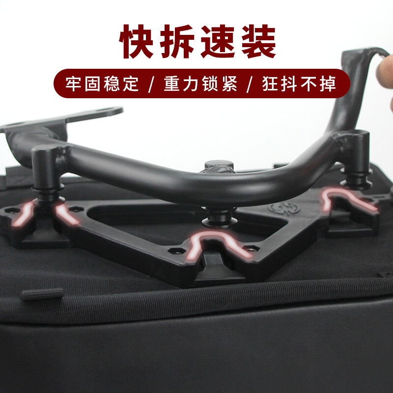 QJMOTOR闪500改装指南 BM油蜡防水边包，无损安装全盔储物新方案